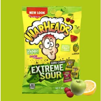  Bombă acrișoară Warheads asortată extrem de acră originală 56g