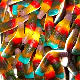 Bombon gumat Tutti-Frutti Sticlă 300g