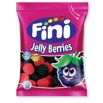 Bombonuri gumate Retro Zmeură 75g Pliculeț mic Fini