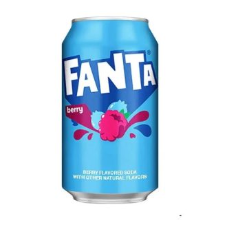  Fanta USA Berry - băutură răcoritoare cu aromă de afine și zmeură 355ml