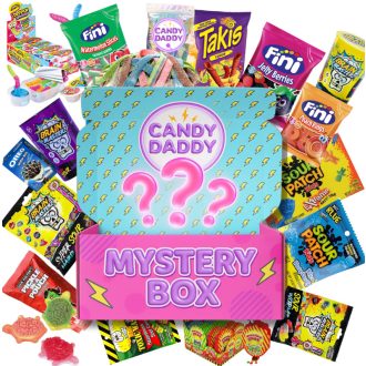 Selecție de bomboane gigant - Cutie misterioasă gustări