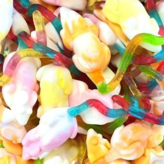 Gumă de mestecat cu șoarece trolli 100 g