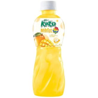   Băutură Kato cu aromă de mango și bucăți de jeleu de mango 320ml