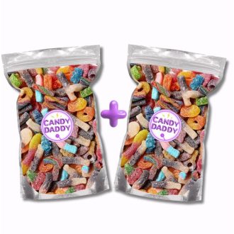 Mix Bomboane Jeleuoase Acrișoare 2kg Pachet Petrecere