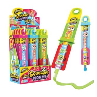JOHNY BEE SQUEEZE WORMS 23G bomboane lichide