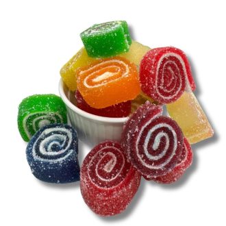 Mix pentru rulouri de jeleu cu fructe retro 500g